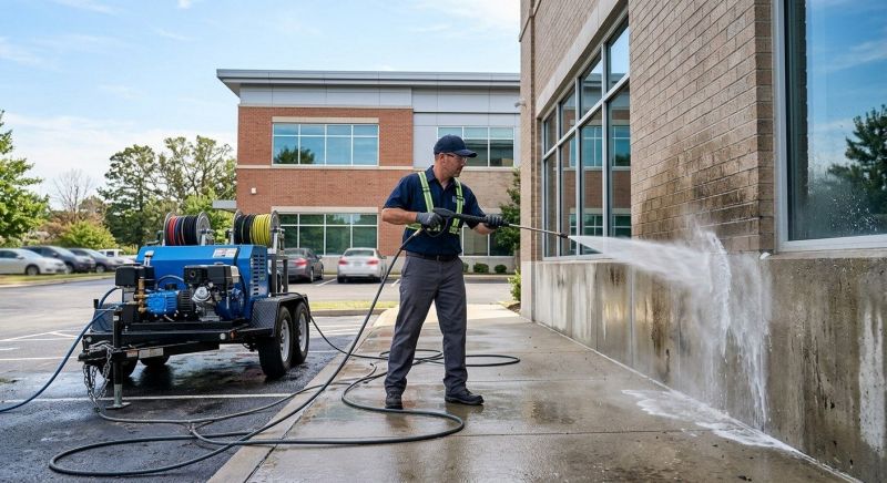 Building Pressure Washing Service